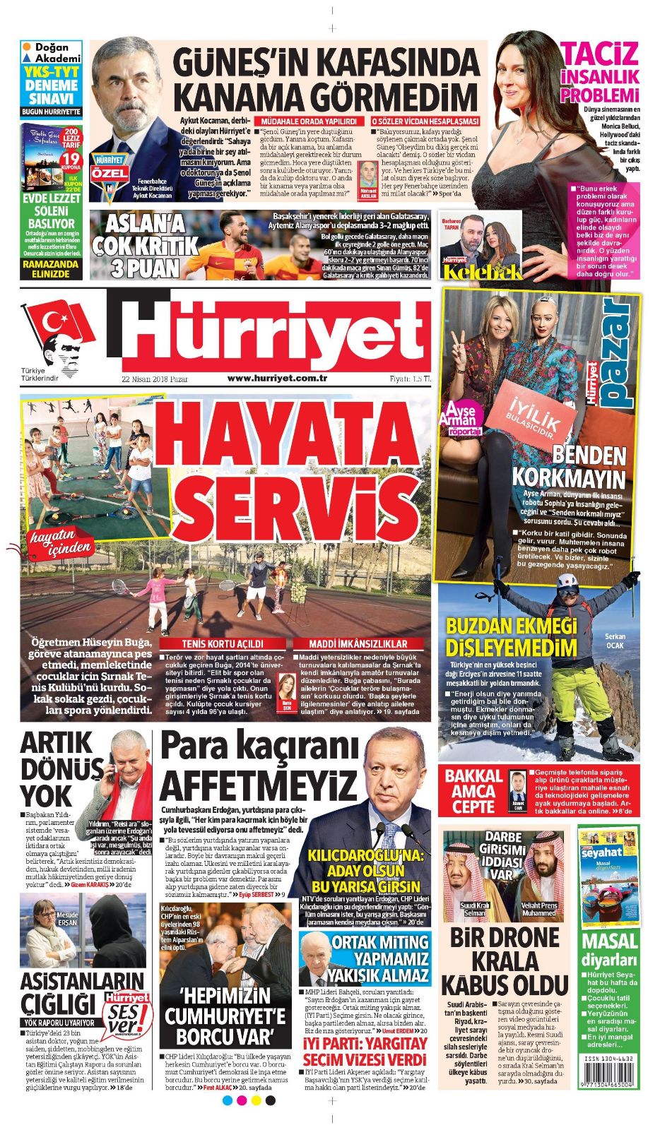 22 Nisan 2019 Salı 22 Nisan 2019 Salı